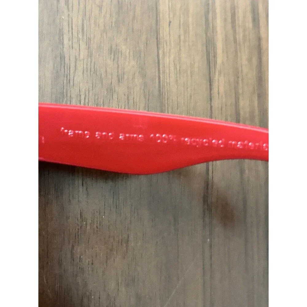 Coca-Cola Red Sunglasses UV Protection Pre Owen Great Condition
